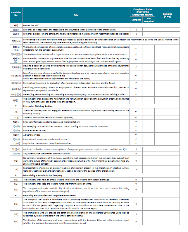 Corporate Governance Page 8
